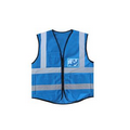 GOGO Surveyor Safety Vest With Zipper & Pockets, Reflective Vest Uniform